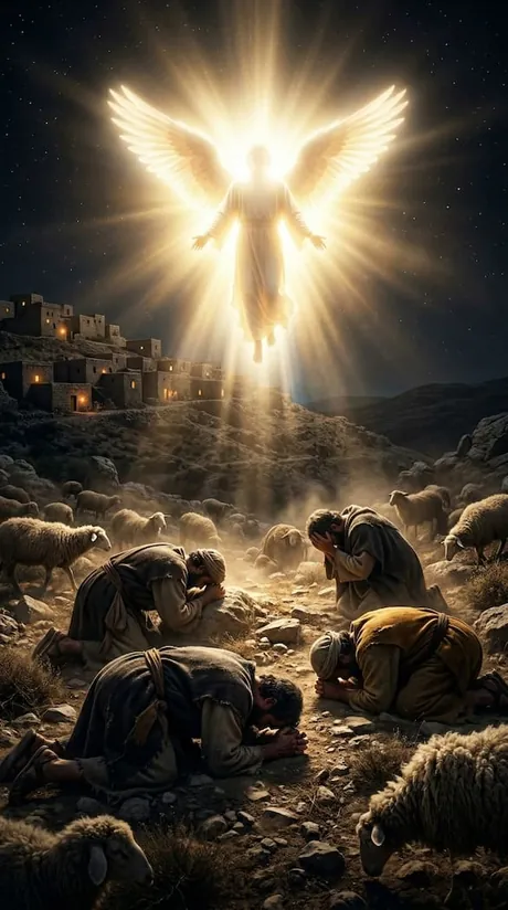 Illustrated Bible story: the Nativity, Jesus born in Bethlehem